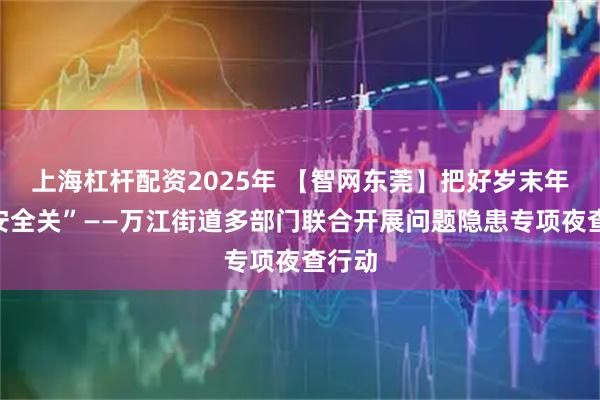 上海杠杆配资2025年 【智网东莞】把好岁末年初“安全关”——万江街道多部门联合开展问题隐患专项夜查行动